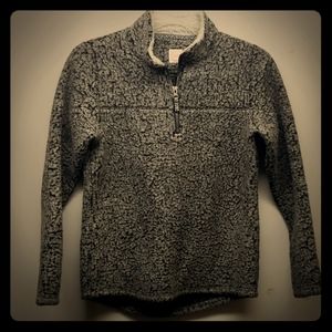 Kids sherpa pull over